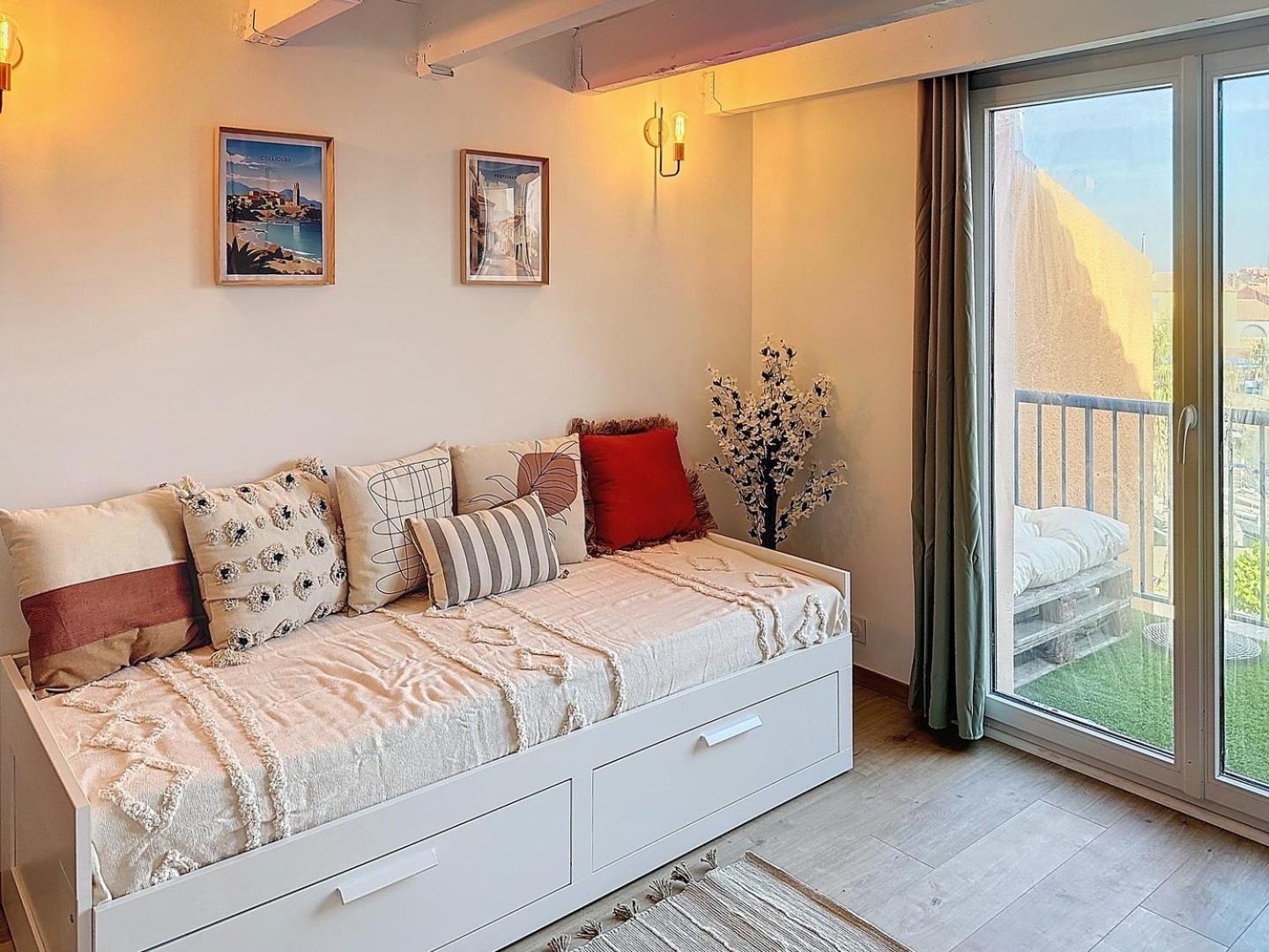 Appartement Vue Mer Sur Port De Leucate Climatise, Parking Gratuit, Linges Et Serviettes Inclus מראה חיצוני תמונה